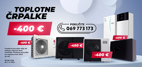 Akcija - Jesen/Zima - Toplotne črpalke