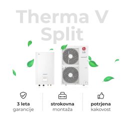 LG Therma V Split – Toplotna črpalka