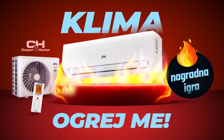 KLIMA, OGREJ ME!