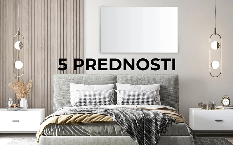 5 prednosti IR panelov