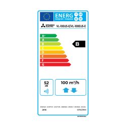 Mitsubishi Electric VL-100 – Prezračevalna naprava