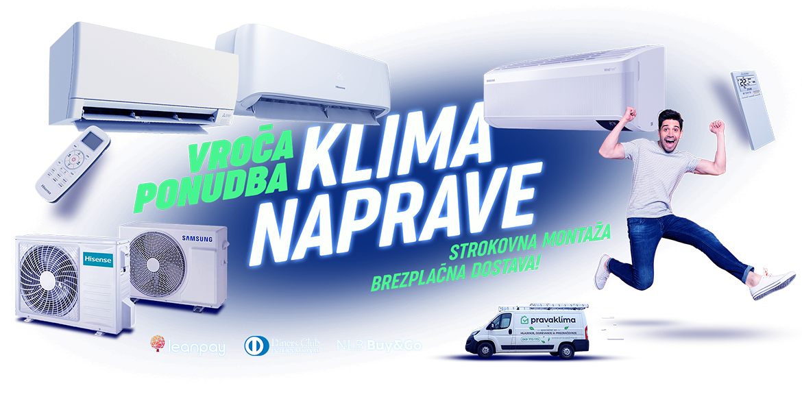 Vroča ponudba - Klimatske naprave
